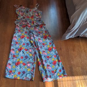 Wide leg jumpsuit